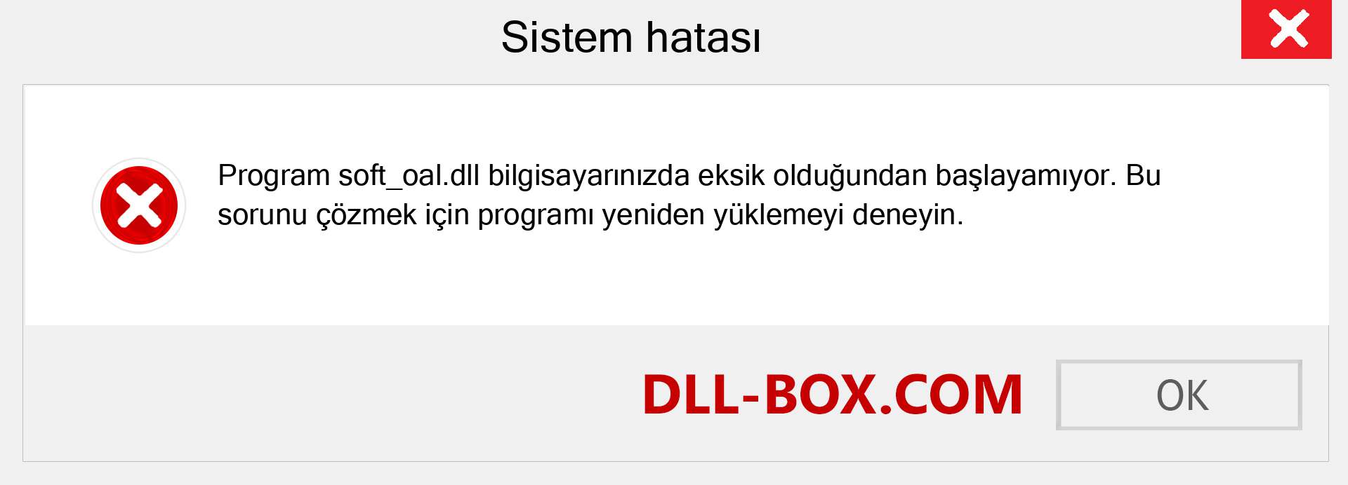 soft_oal.dll dosyası eksik mi? Windows 7, 8, 10 için İndirin - Windows'ta soft_oal dll Eksik Hatasını Düzeltin, fotoğraflar, resimler